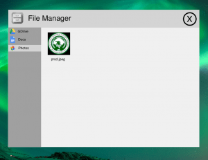 raspberry pi desktop experience file manager