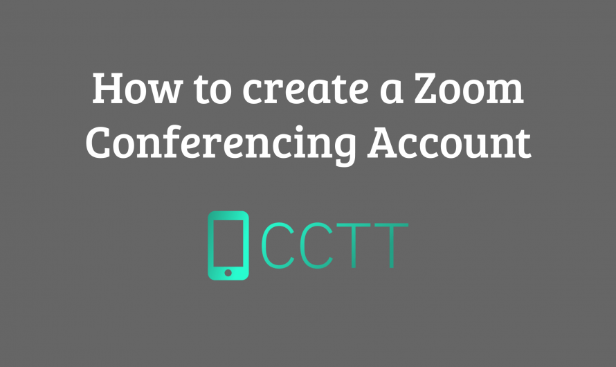 How to Create a Zoom Conferencing Account (VIDEO)