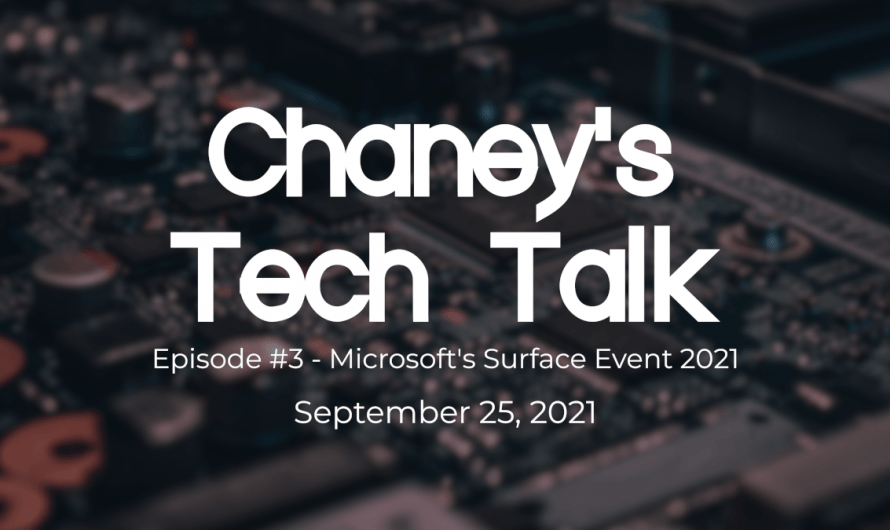 Episode #3 – Microsoft’s Surface Event 2021